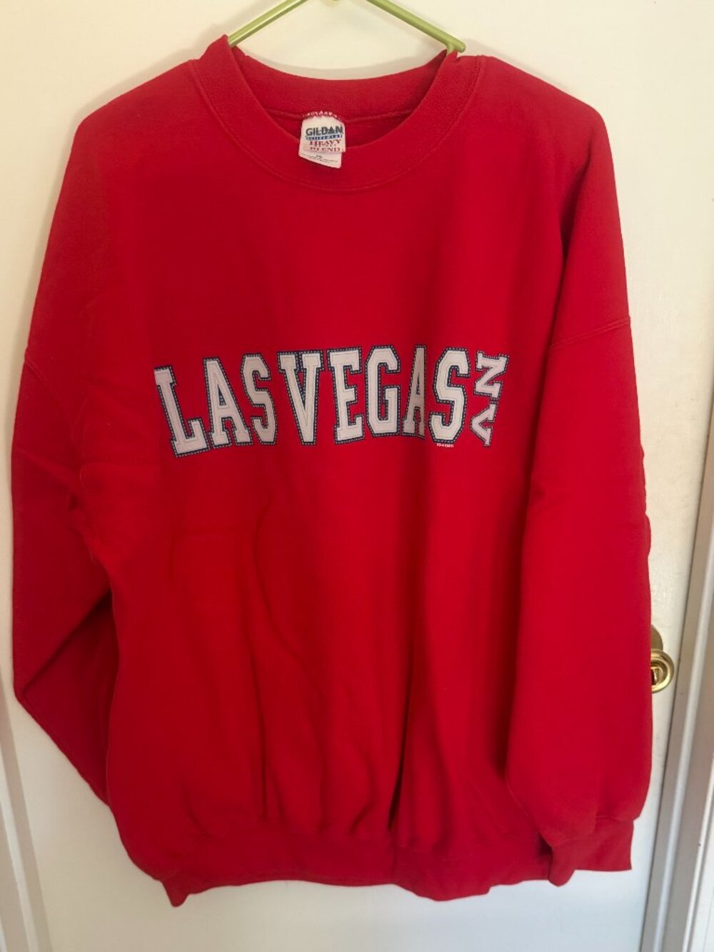 Gildan Red Las Vegas Sweatshirt W XXL